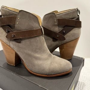 Rag & Bone Harrow Nubuck Boot Grey Size 40/US 10
